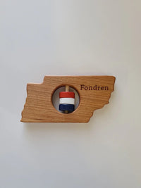 Tennessee State Wooden Rattle™ - BIG FRENCHIES