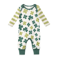 St. Patrick's Day Shamrocks & Clovers Romper - BIG FRENCHIES