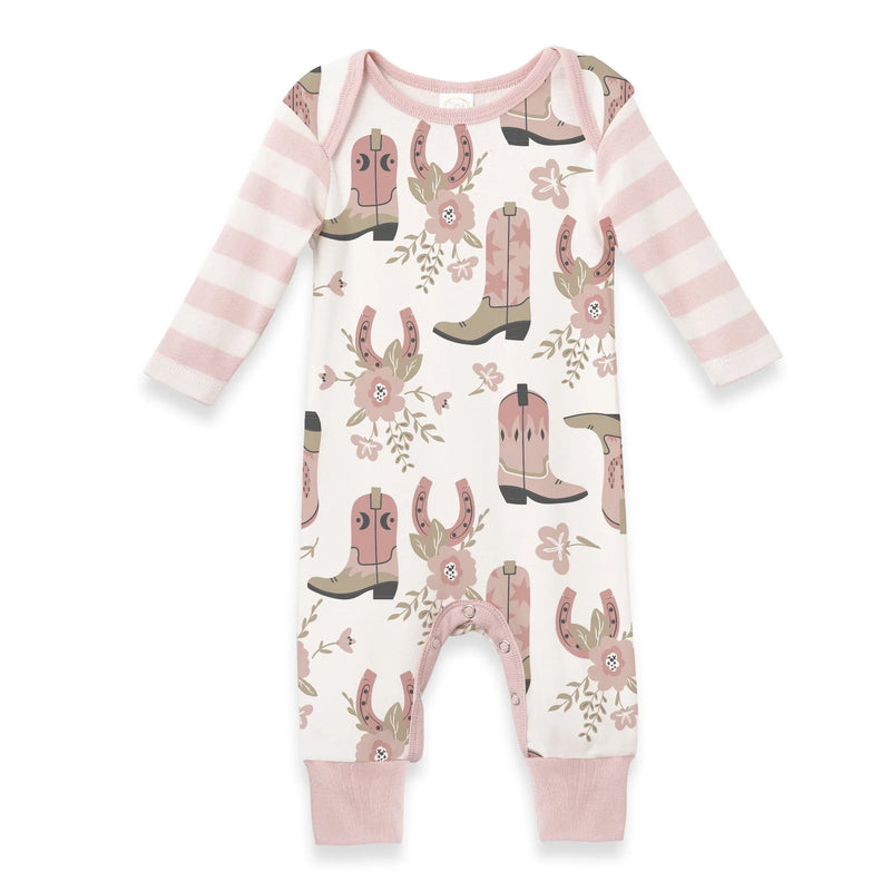 Cowgirl Boots Western Romper - BIG FRENCHIES