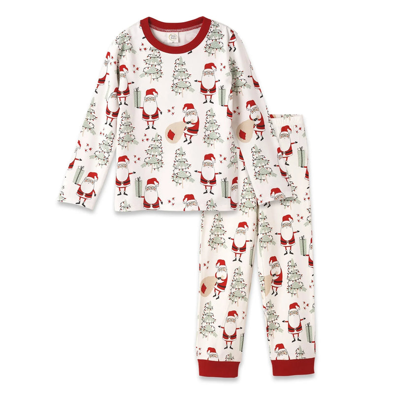 Christmas Santa Kid's Bamboo Pajama Set - BIG FRENCHIES