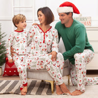 Christmas Santa Adult Bamboo Pajama Pants - Family Matching