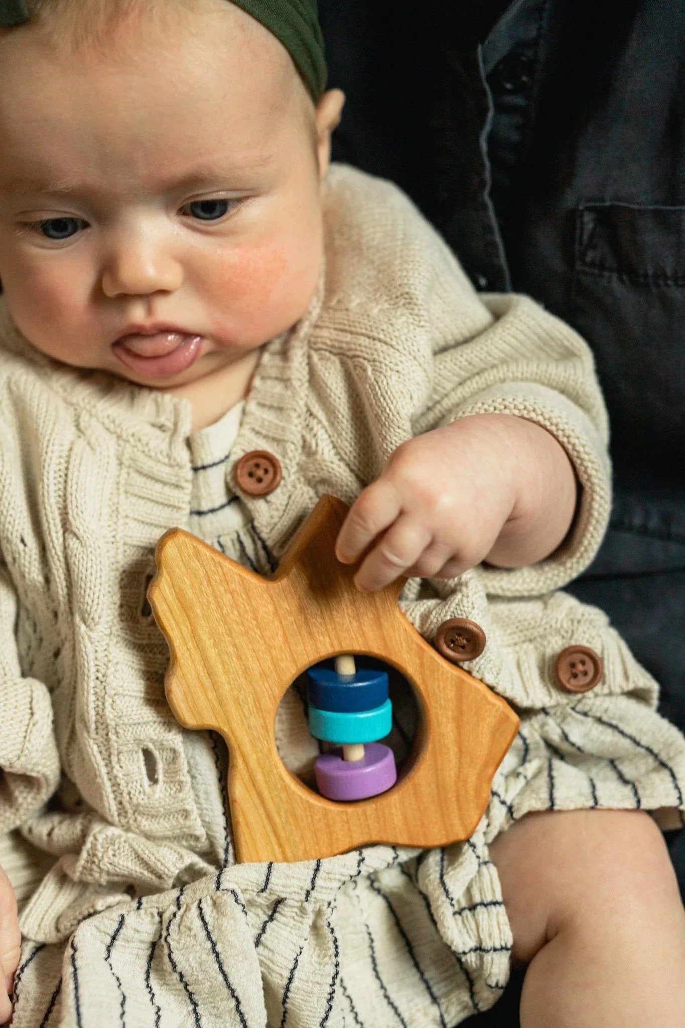 Texas State Wooden Baby Rattle™ - BIG FRENCHIES