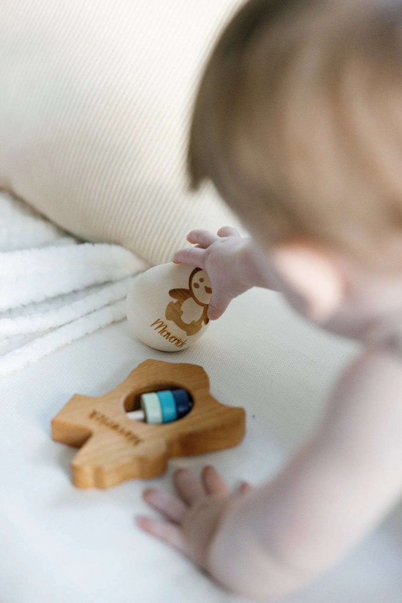 Texas State Wooden Baby Rattle™ - BIG FRENCHIES