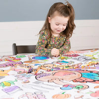 Thanksgiving Coloring Tablecloth - BIG FRENCHIES