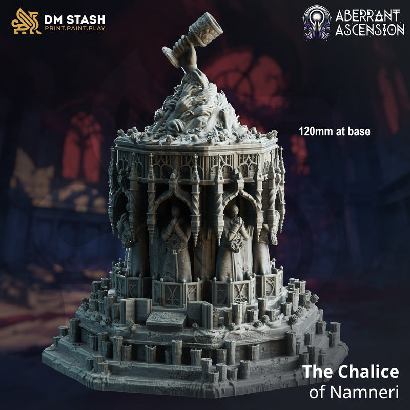 The Chalice of Namneri (Terrain)-3D Printed Miniatures-BIG FRENCHIES-All Systems Go Games
