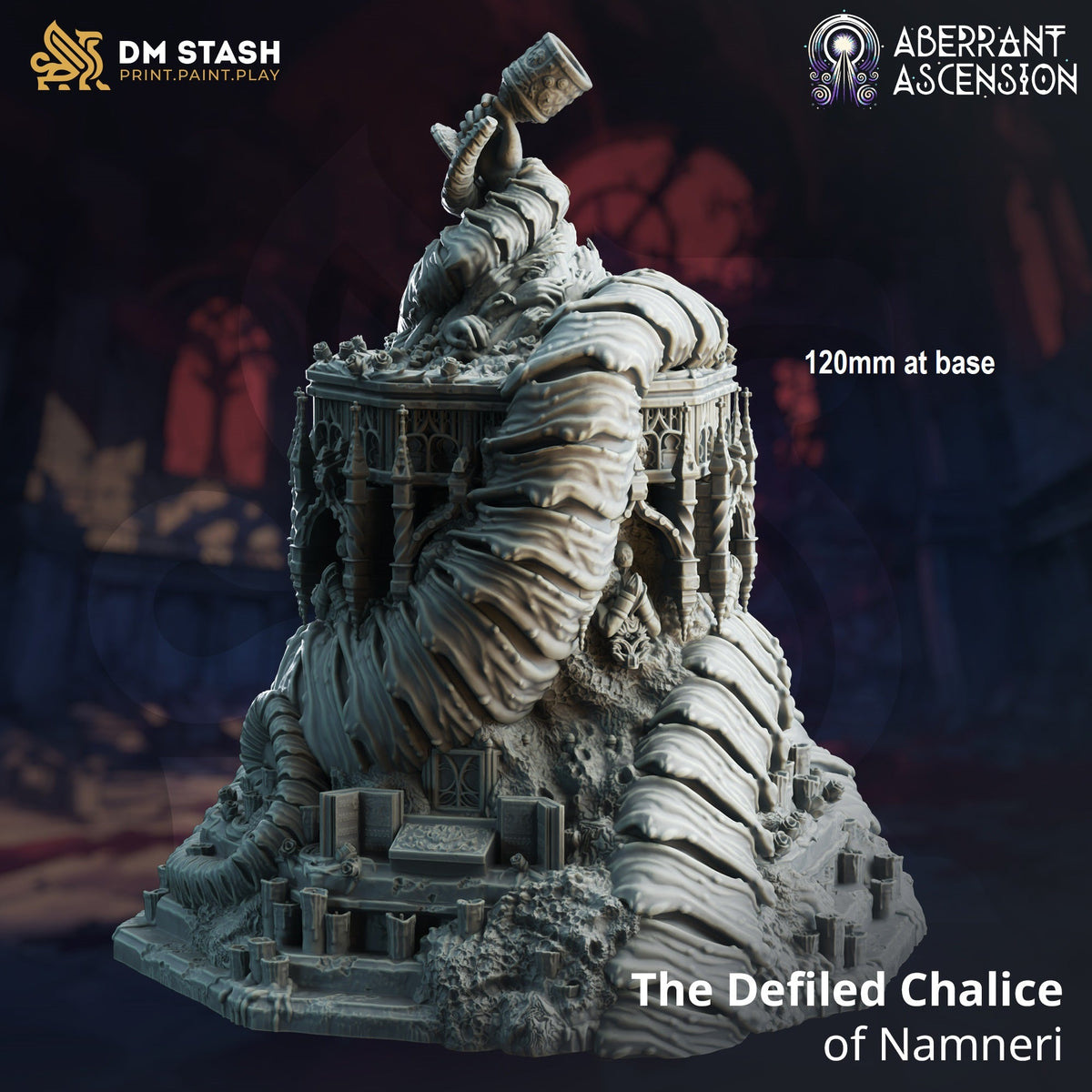The Chalice of Namneri (Terrain)-3D Printed Miniatures-BIG FRENCHIES-All Systems Go Games