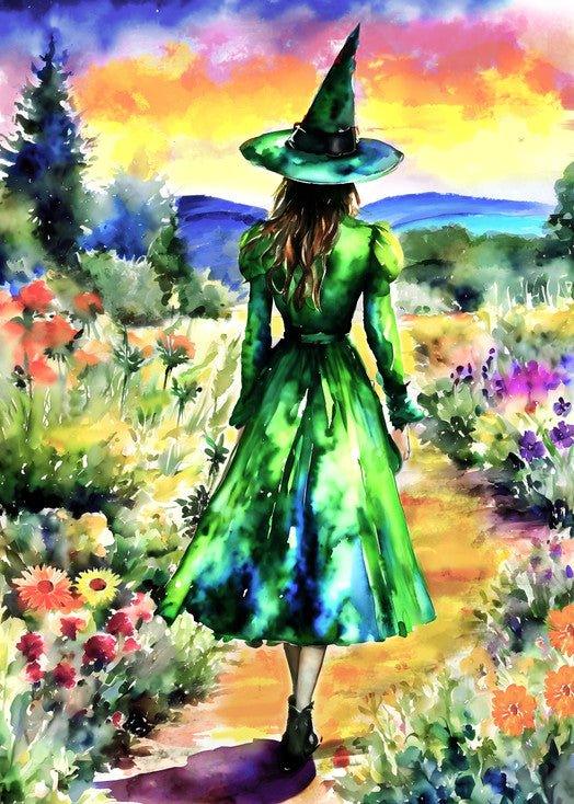 The Green Witches Journey 500 Piece Jigsaw Puzzle - Limited Release | Springbok Puzzles - BIG FRENCHIES