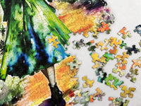 The Green Witches Journey 500 Piece Jigsaw Puzzle - Limited Release | Springbok Puzzles - BIG FRENCHIES