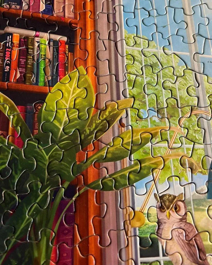 The Library 1000 Piece Jigsaw Puzzle by Springbok Puzzles - BIG FRENCHIES