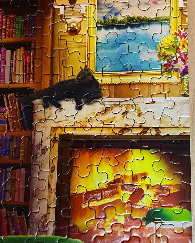 The Library 1000 Piece Jigsaw Puzzle by Springbok Puzzles - BIG FRENCHIES