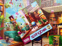 The Library 1000 Piece Jigsaw Puzzle by Springbok Puzzles - BIG FRENCHIES