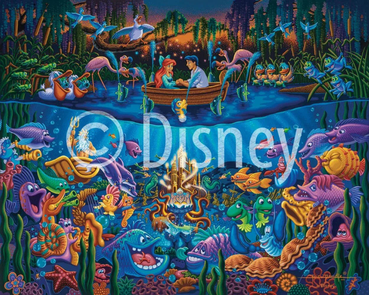 The Little Mermaid - Part of your world 500 Piece Jigsaw Puzzle | Dowdle Puzzles - BIG FRENCHIES