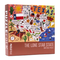 The Lone Star State 500 Piece Jigsaw Puzzle | Puzzlefolk