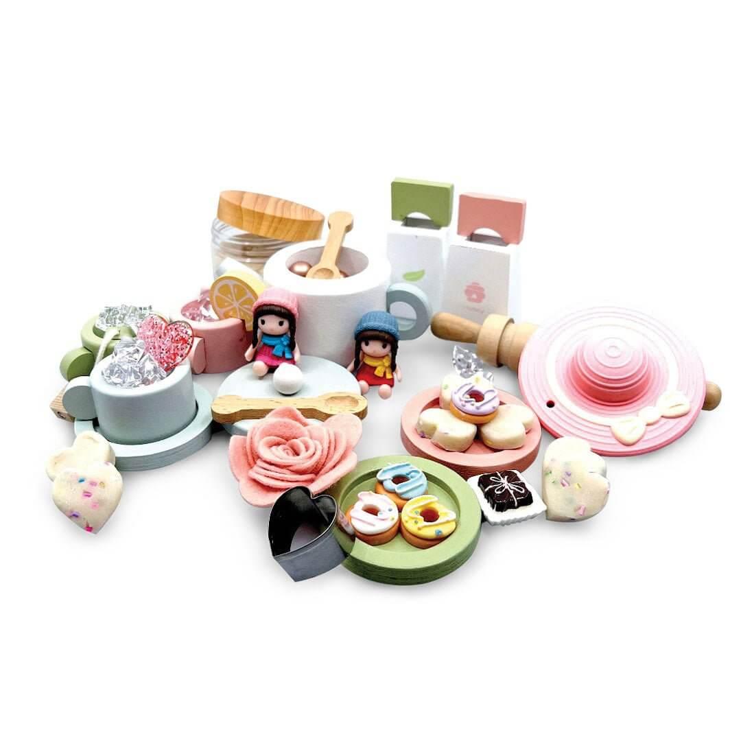 The Perfect Tea Party Set with Playdough - BIG FRENCHIES