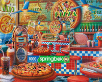The Pizza Shop 1000 Piece Jigsaw Puzzle by Springbok Puzzles - BIG FRENCHIES