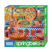 The Pizza Shop 1000 Piece Jigsaw Puzzle by Springbok Puzzles - BIG FRENCHIES