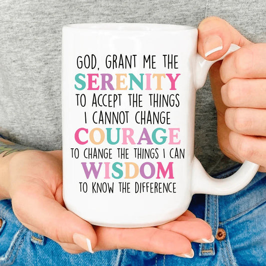 The Serenity Prayer Mug - BIG FRENCHIES