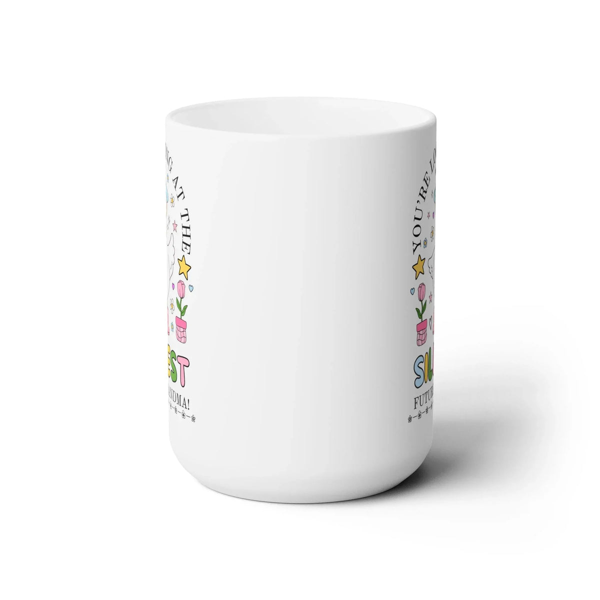 The Silliest Future Grandma Coffee Mug - BIG FRENCHIES