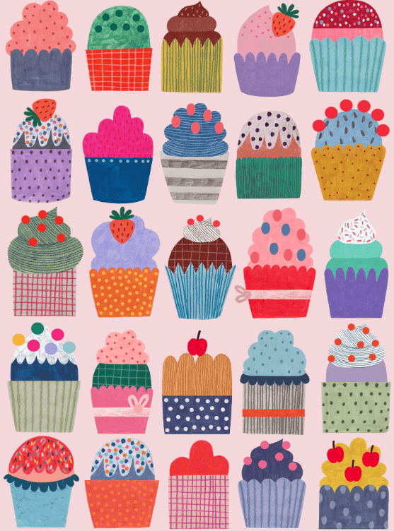 The Sweet Life 1,000 Piece Puzzle by Puzzlefolk | Delicious Cupcake Jigsaw Puzzle