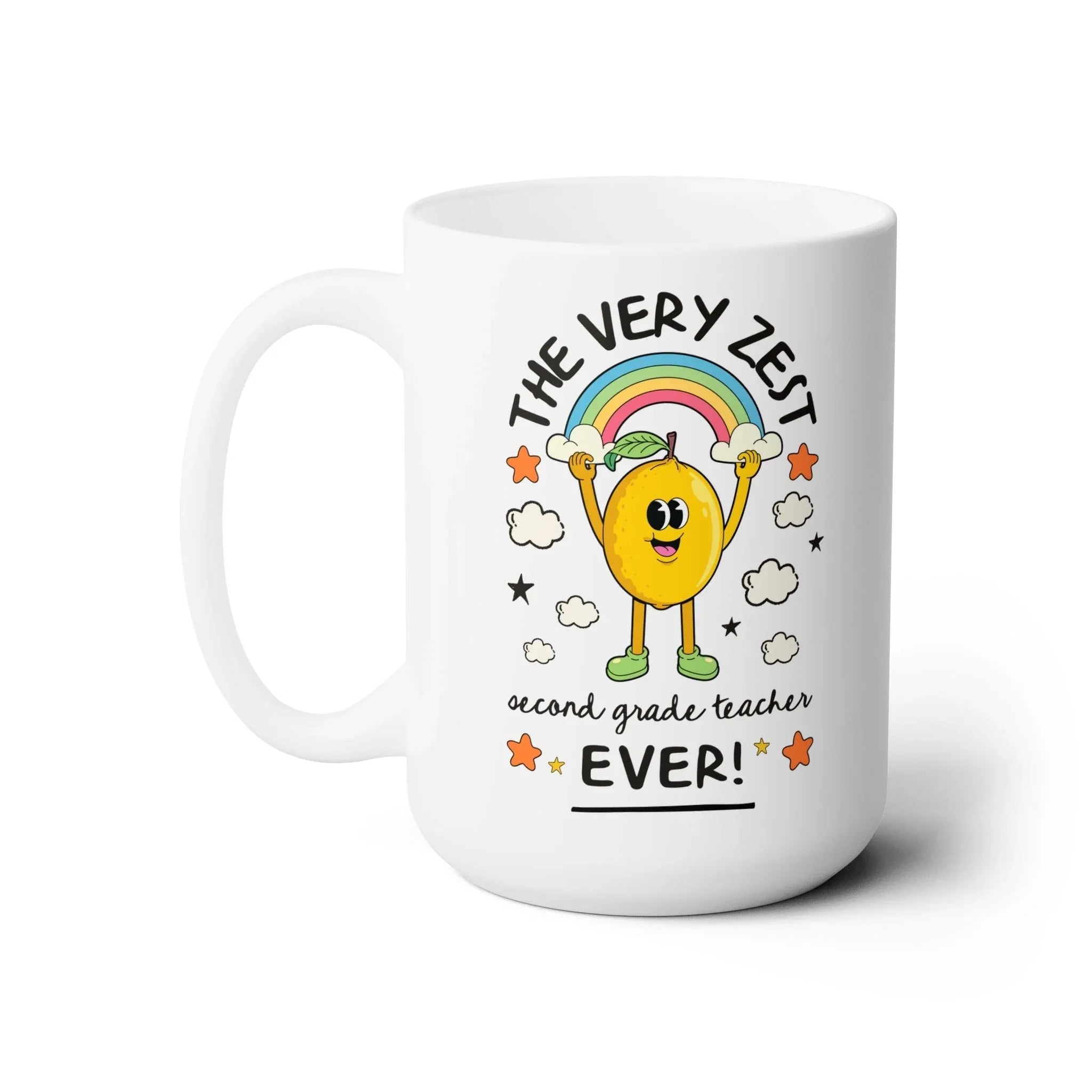 The Very Zest Second Grade Teacher Ever Coffee Mug - BIG FRENCHIES