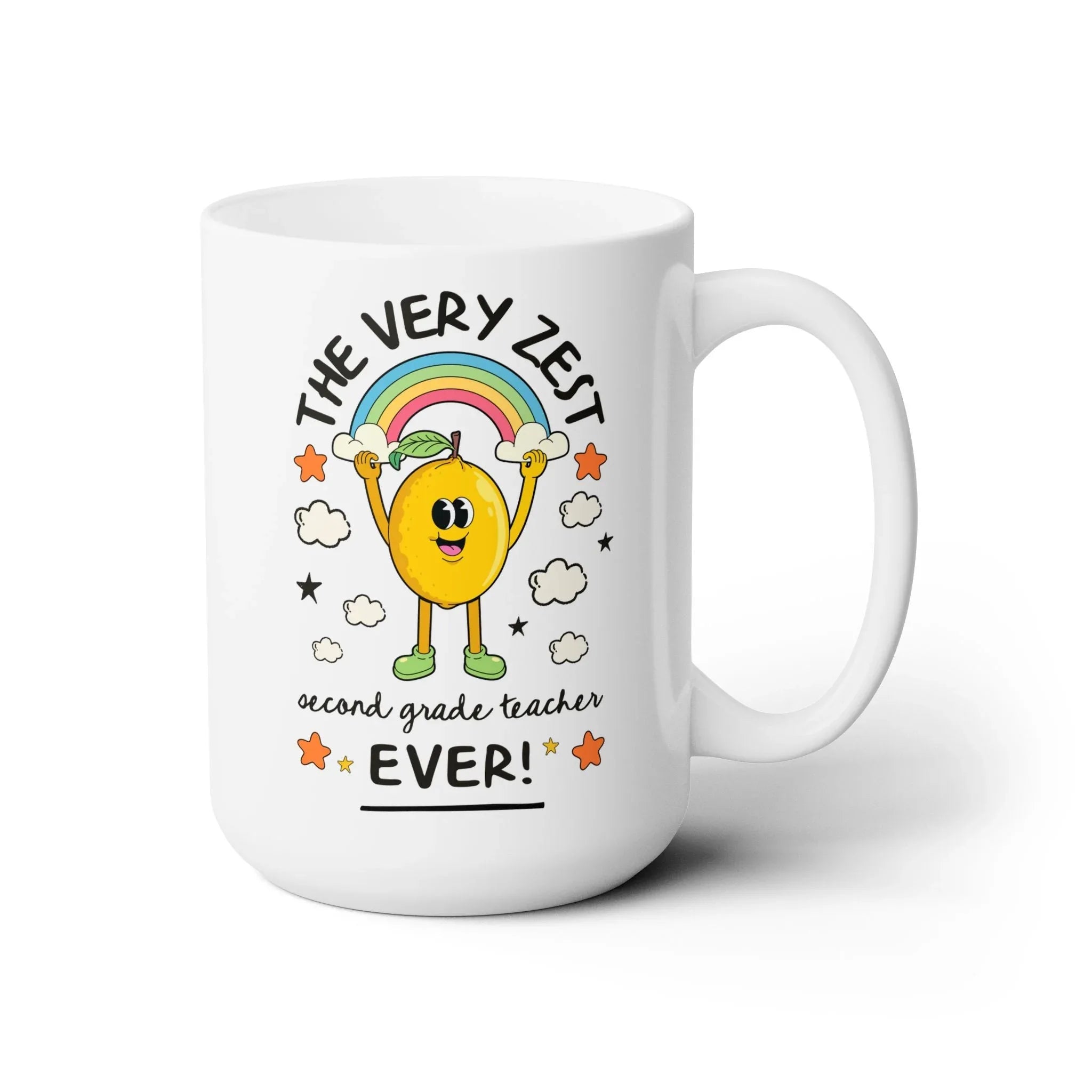 The Very Zest Second Grade Teacher Ever Coffee Mug - BIG FRENCHIES