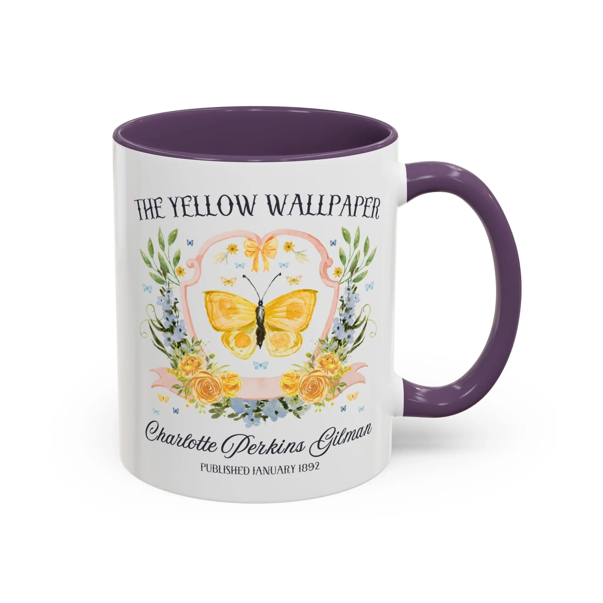 The Yellow Wallpaper by Charlotte Perkins Gilman Coffee Mug - BIG FRENCHIES