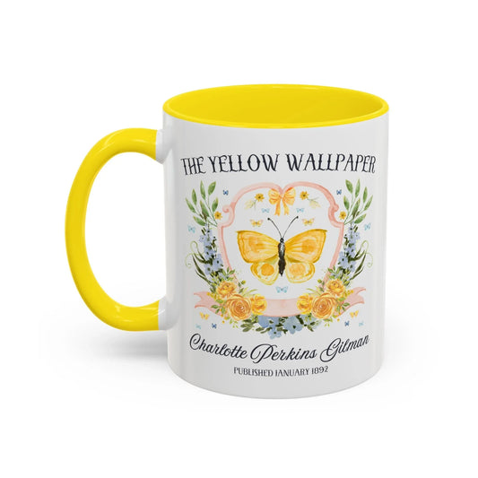 The Yellow Wallpaper by Charlotte Perkins Gilman Coffee Mug - BIG FRENCHIES