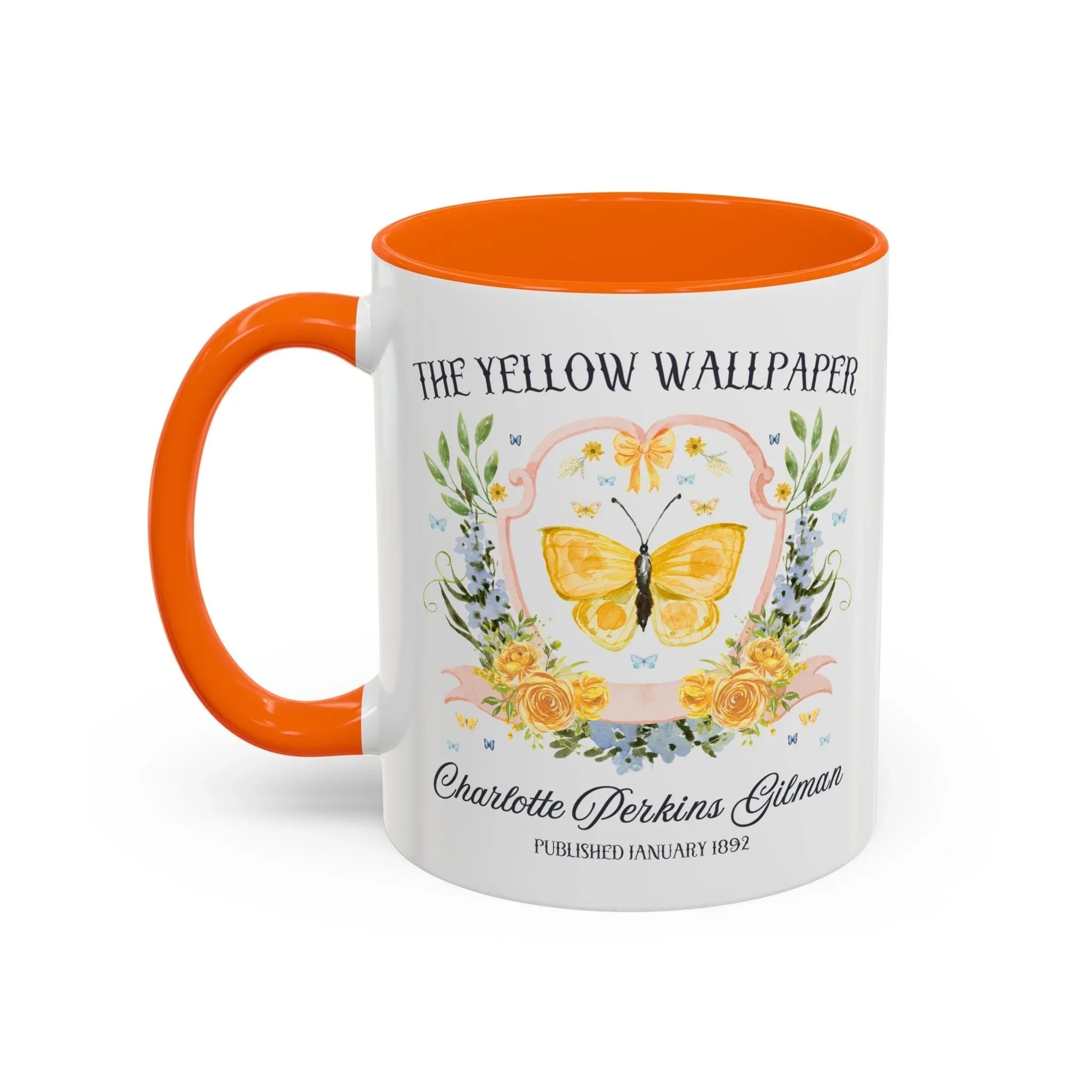 The Yellow Wallpaper by Charlotte Perkins Gilman Coffee Mug - BIG FRENCHIES