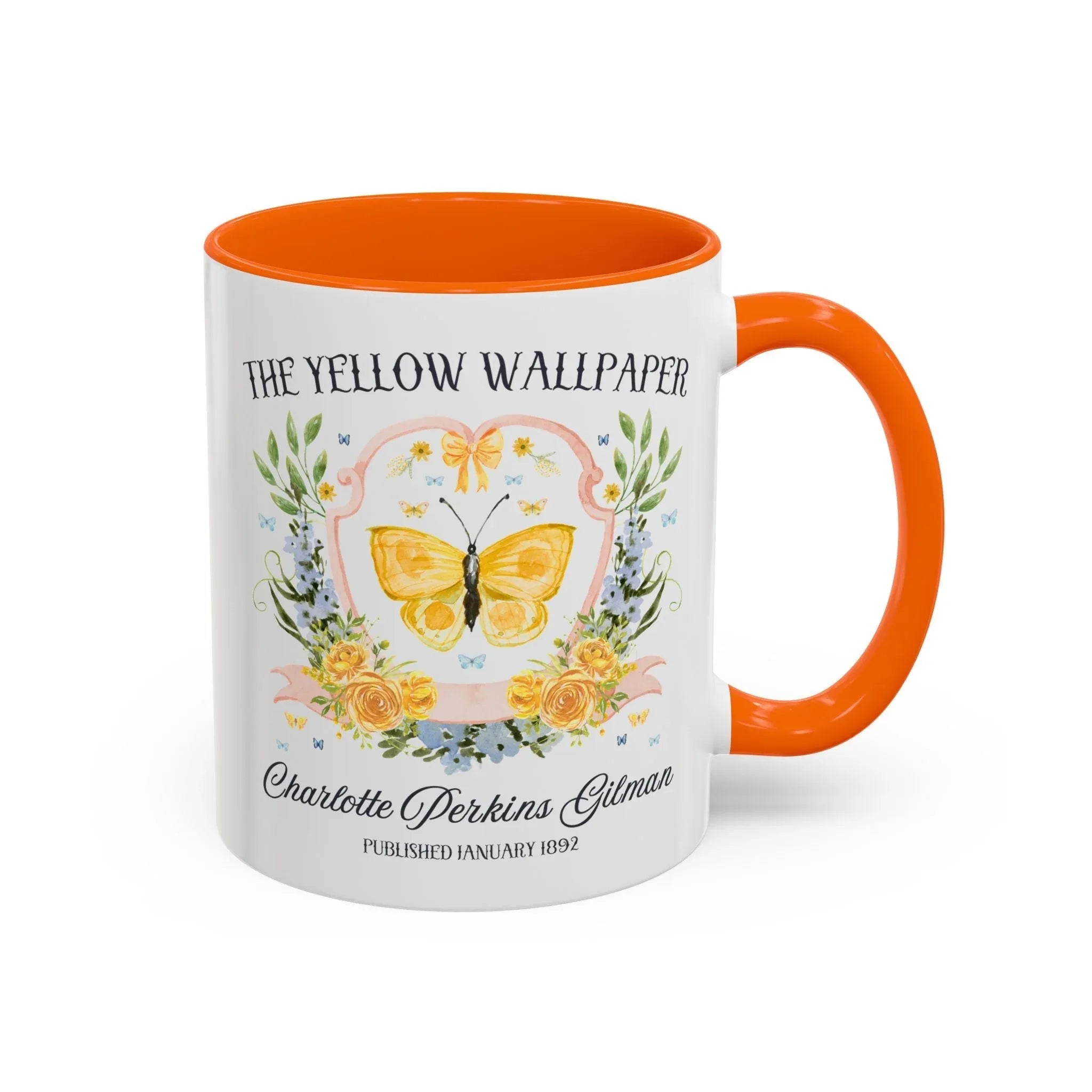 The Yellow Wallpaper by Charlotte Perkins Gilman Coffee Mug - BIG FRENCHIES