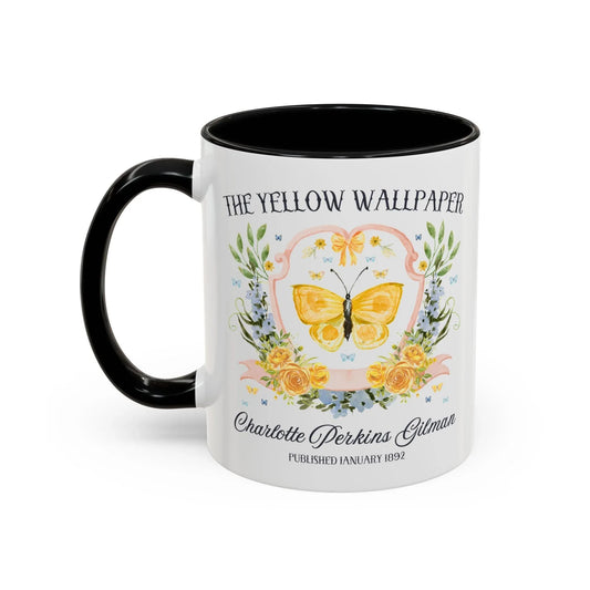The Yellow Wallpaper by Charlotte Perkins Gilman Coffee Mug - BIG FRENCHIES