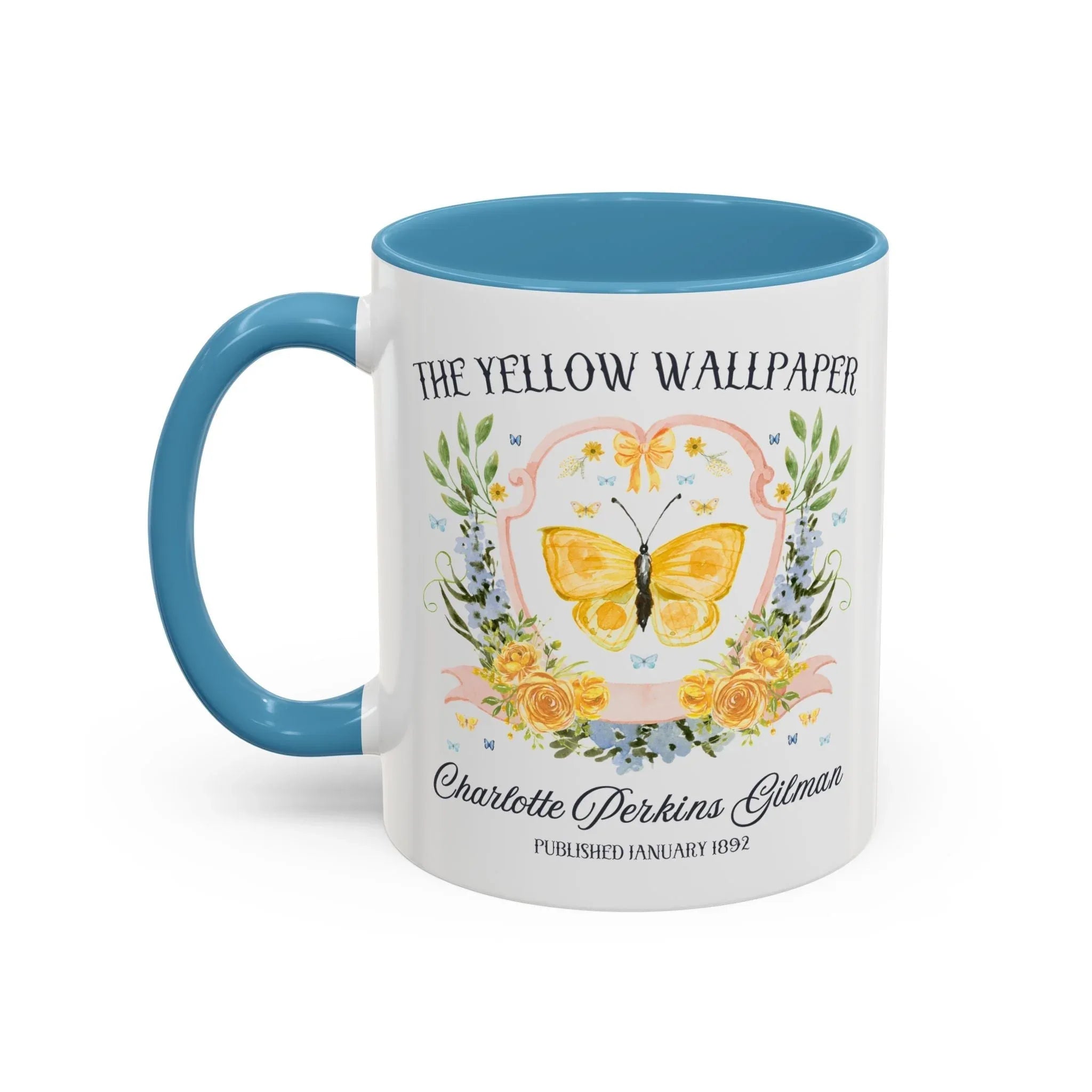 The Yellow Wallpaper by Charlotte Perkins Gilman Coffee Mug - BIG FRENCHIES