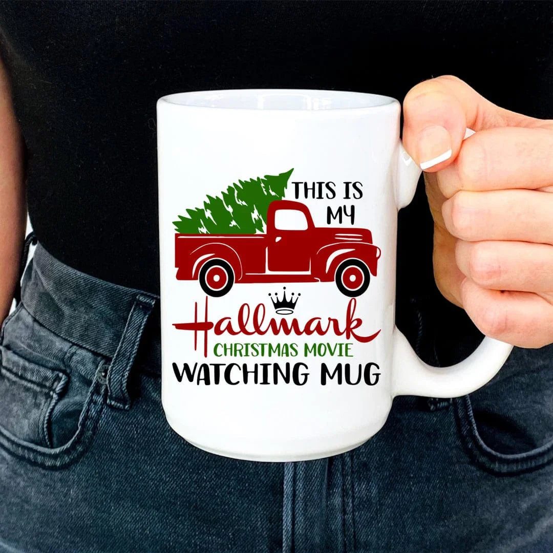 This Is My Christmas Movie Watching Mug - BIG FRENCHIES
