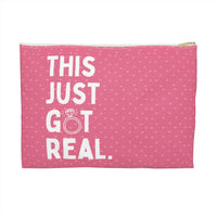 This Just Got Real: Cute Accessory Pouch - BIG FRENCHIES