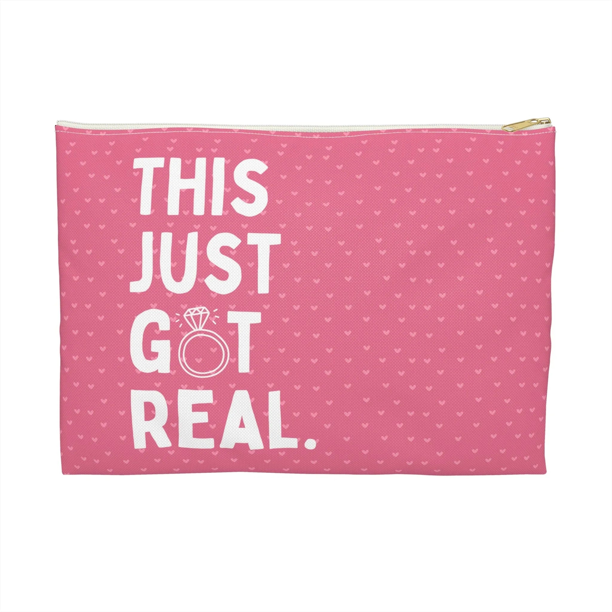 This Just Got Real: Cute Accessory Pouch - BIG FRENCHIES