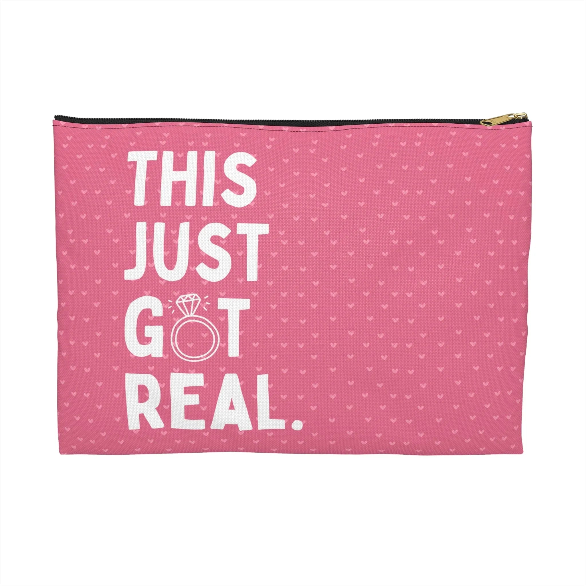 This Just Got Real: Cute Accessory Pouch - BIG FRENCHIES