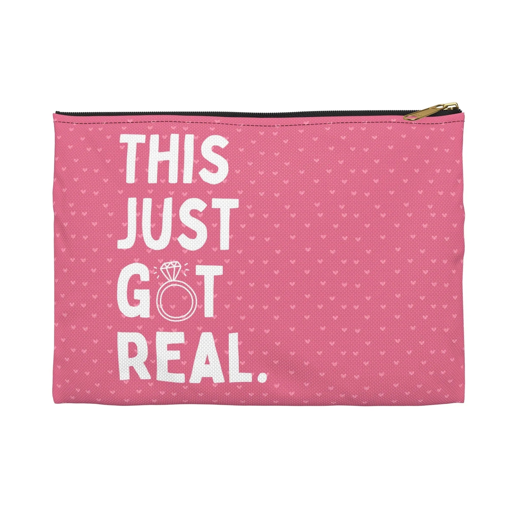 This Just Got Real: Cute Accessory Pouch - BIG FRENCHIES