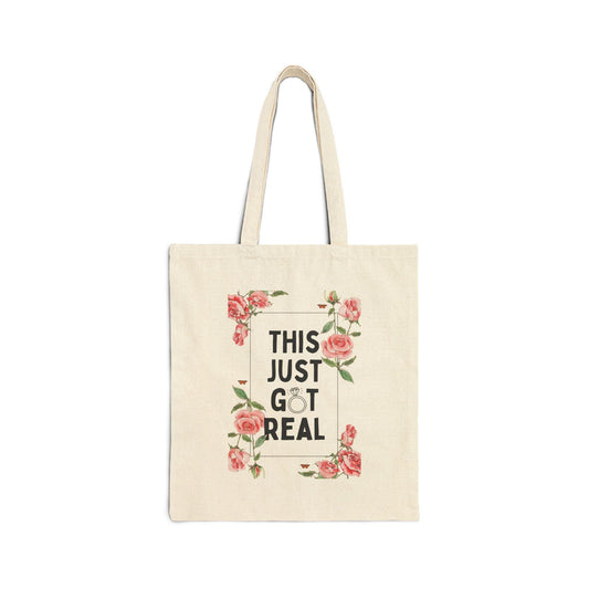 This Just Got Real Tote Bag - BIG FRENCHIES