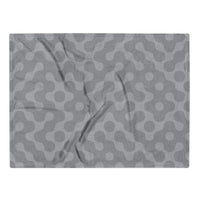 Sebastian & Clementine Gray Morphing Throw Blanket