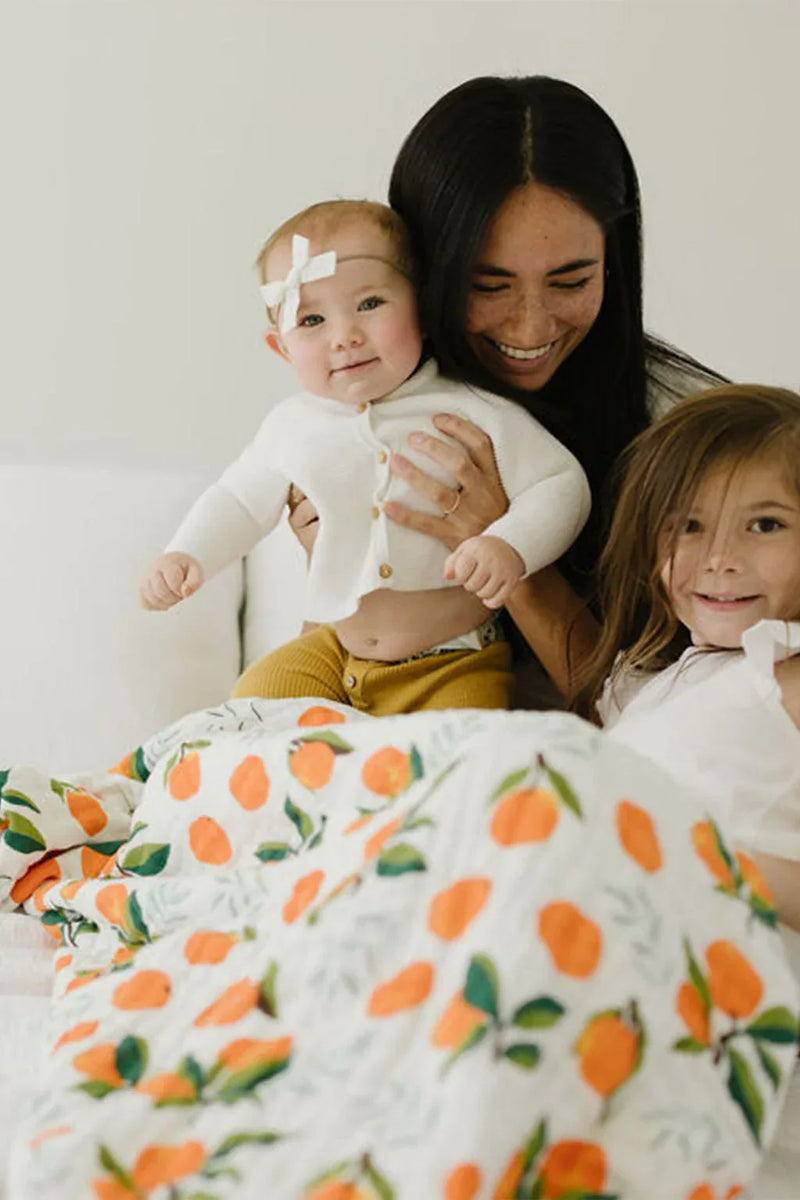 Clementine Throw Blanket - BIG FRENCHIES