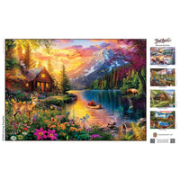 Time Away Evening Tranquility 1000 Piece Jigsaw Puzzle | Masterpieces Puzzles - BIG FRENCHIES