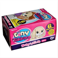 Tiny Tukkins Blind Pack - 6 piece set with Crib, Accessories and a mystery Plush - BIG FRENCHIES