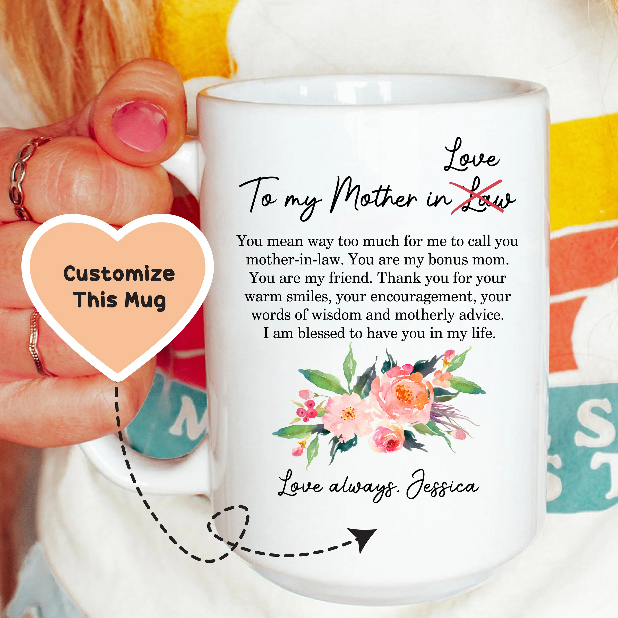 To My Mother In Love Mug - BIG FRENCHIES