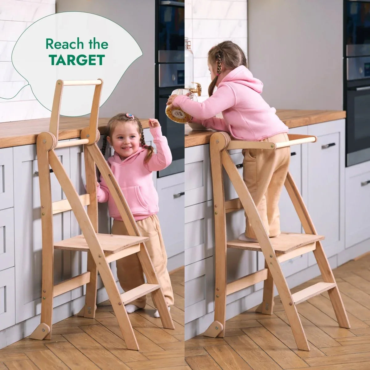 Helper Tower: A Multi-functional Foldable Step Stool for Kids - BIG FRENCHIES