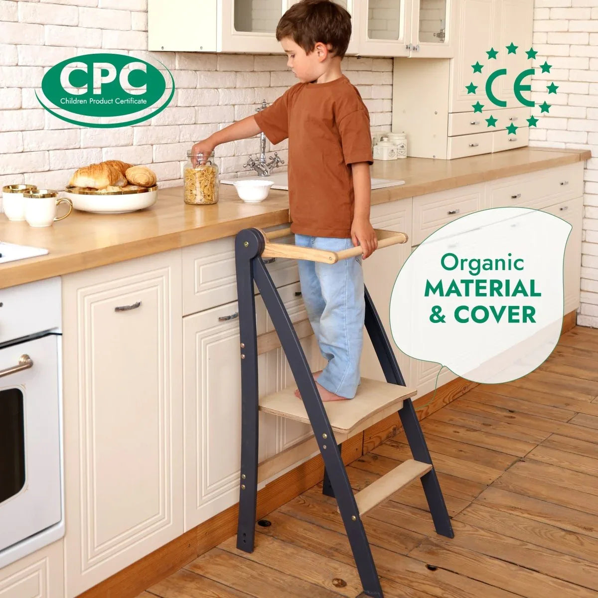Helper Tower: A Multi-functional Foldable Step Stool for Kids - BIG FRENCHIES