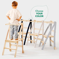 Toddler Tower: Step stool for Kids - Graphite