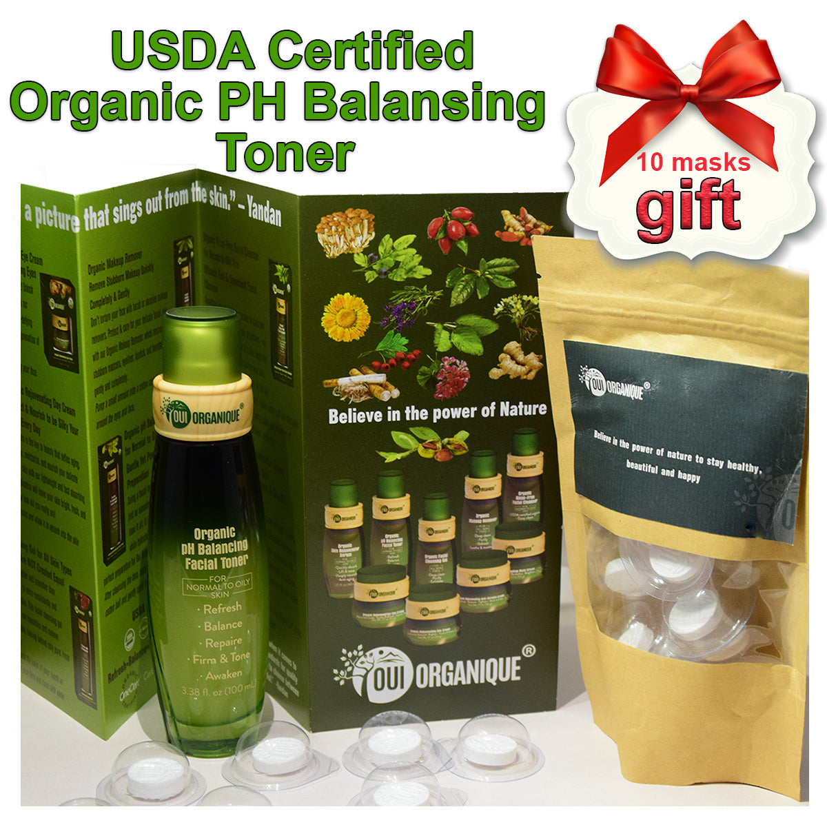 Value pack - Organic pH Balancing Facial Toner - BIG FRENCHIES