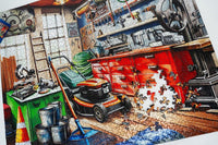 Toolman's Garage 1000 Piece Jigsaw Puzzle by Springbok Puzzles - BIG FRENCHIES