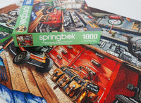 Toolman's Garage 1000 Piece Jigsaw Puzzle by Springbok Puzzles - BIG FRENCHIES
