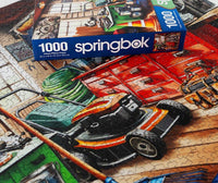 Toolman's Garage 1000 Piece Jigsaw Puzzle by Springbok Puzzles - BIG FRENCHIES