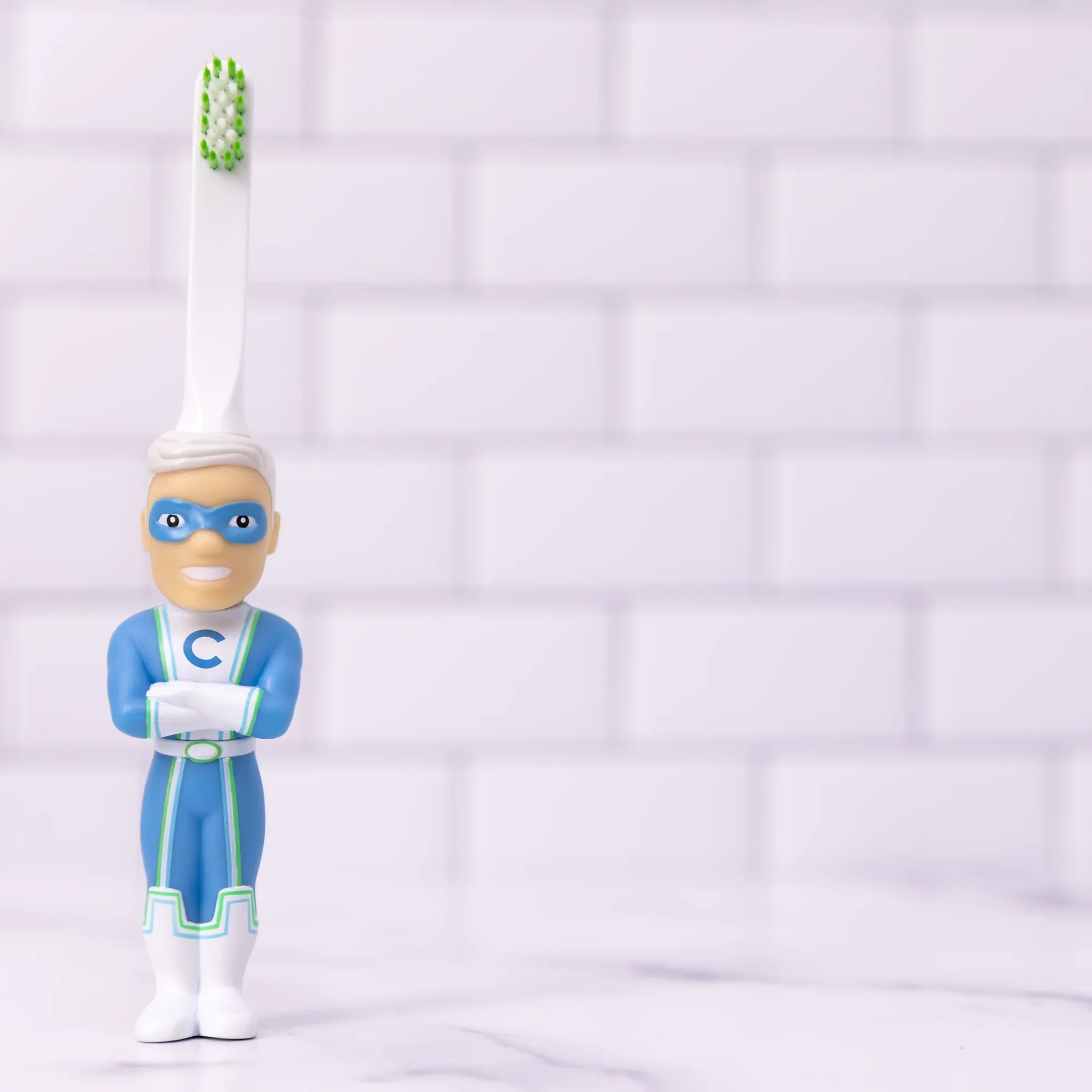 Captain Cavity Kids Character Toy Toothbrush - BIG FRENCHIES